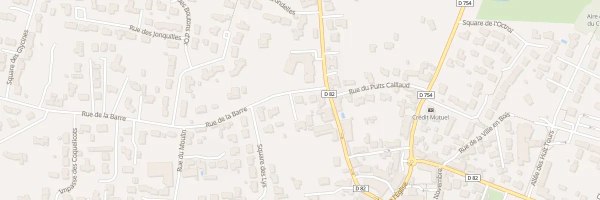 Plan du 51 Rue de la barre à Commequiers