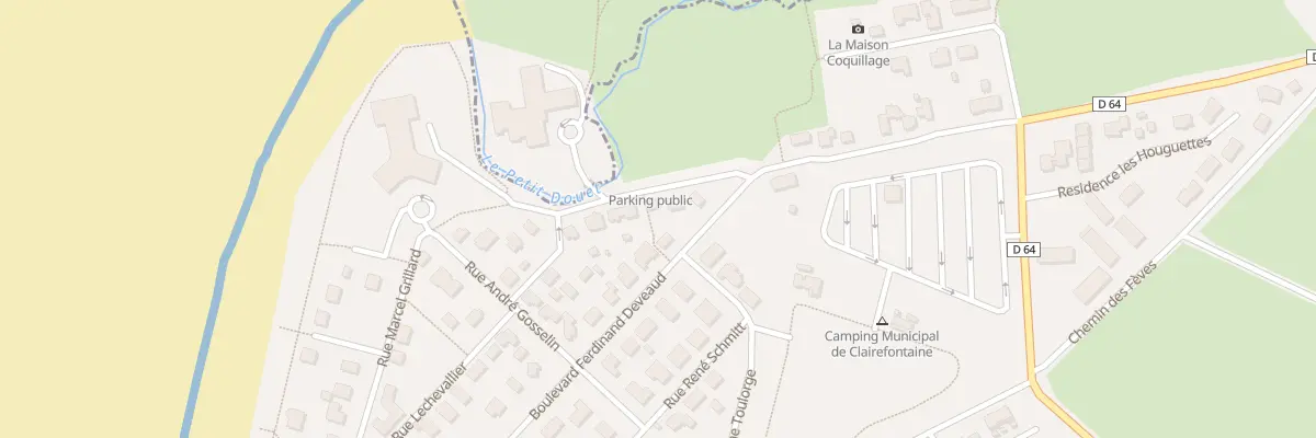 Plan du 9 Bd Pdt Henri Cornat à Siouville-Hague