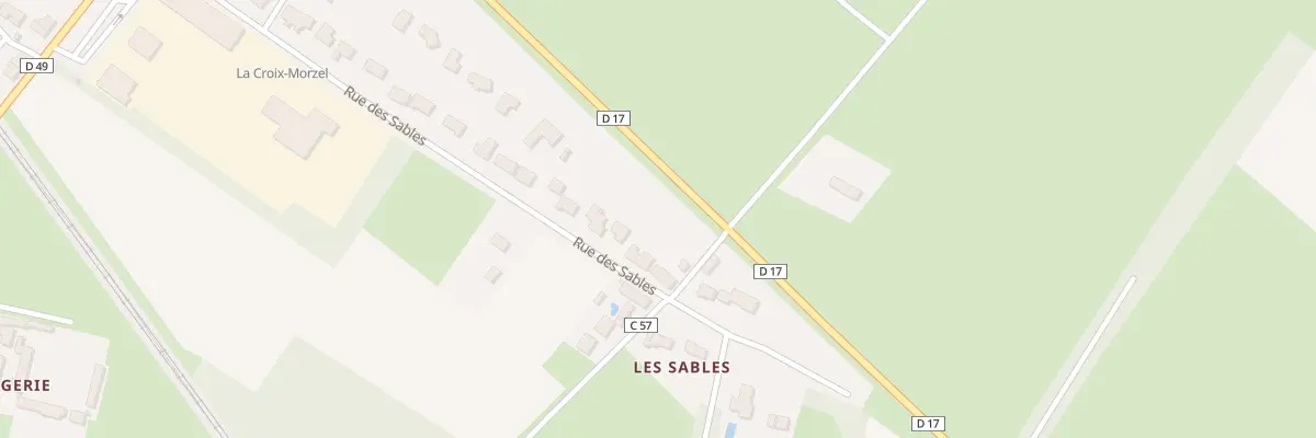 Plan du 105 Rue des Sables à Cordemais