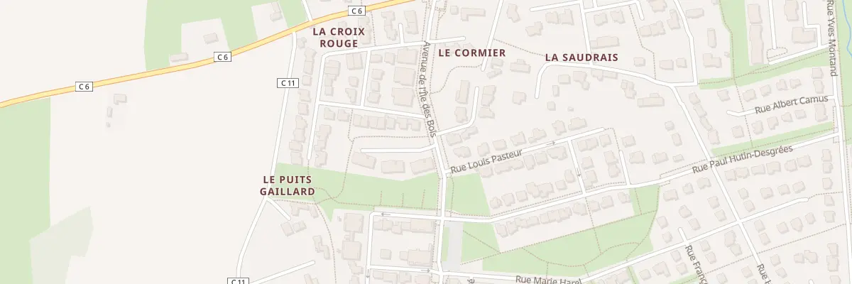 Plan du 2 Av de l’Ile des Bois à Saint-Gilles