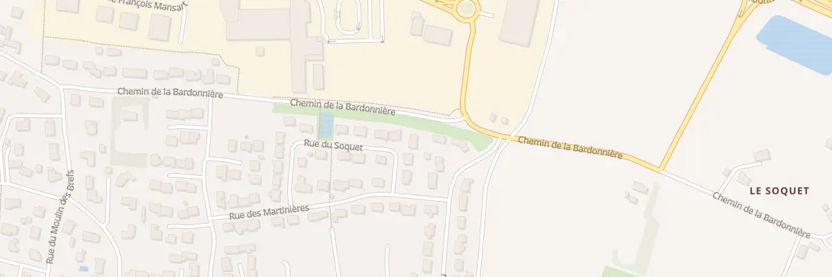 Plan du 6 Rue du soquet à Challans