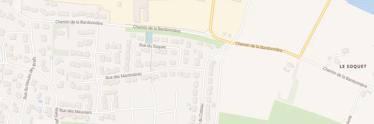 Plan du 2 Rue du soquet à Challans