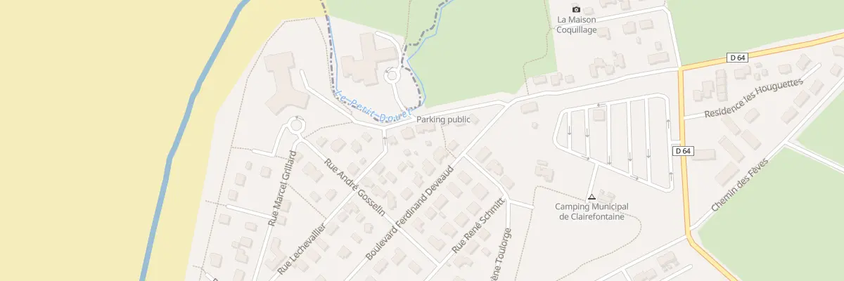 Plan du 5 Bd Pdt Henri Cornat à Siouville-Hague