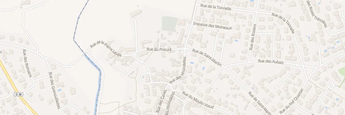 Plan du 3 Rue du prieuré à Brem-sur-Mer