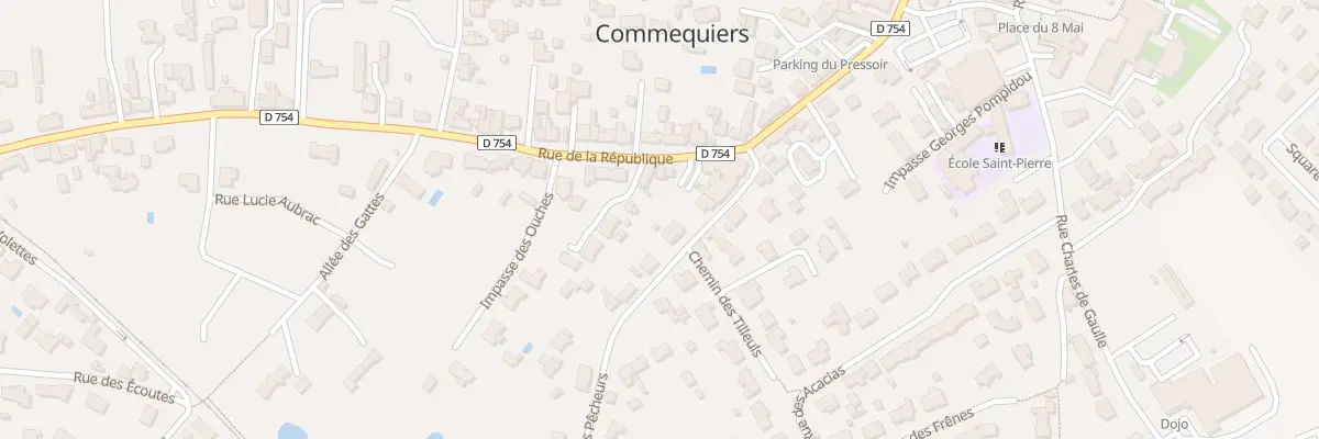 Plan du 80 Rue des pêcheurs à Commequiers
