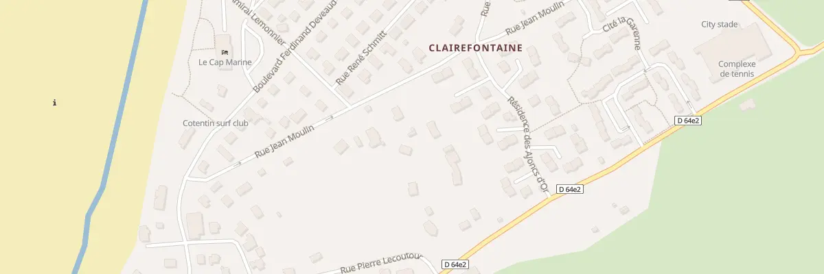 Plan du 17 Rue Jean Moulin à Siouville-Hague