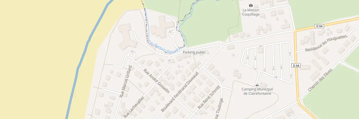 Plan du 3 Bd Pdt Henri Cornat à Siouville-Hague