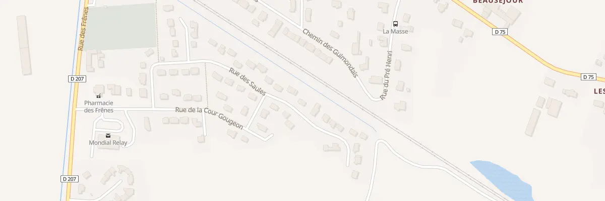 Plan du 29 Rue des Saules à La Fresnais
