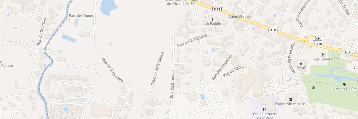 Plan du 7 Rue du brandais à Brem-sur-Mer