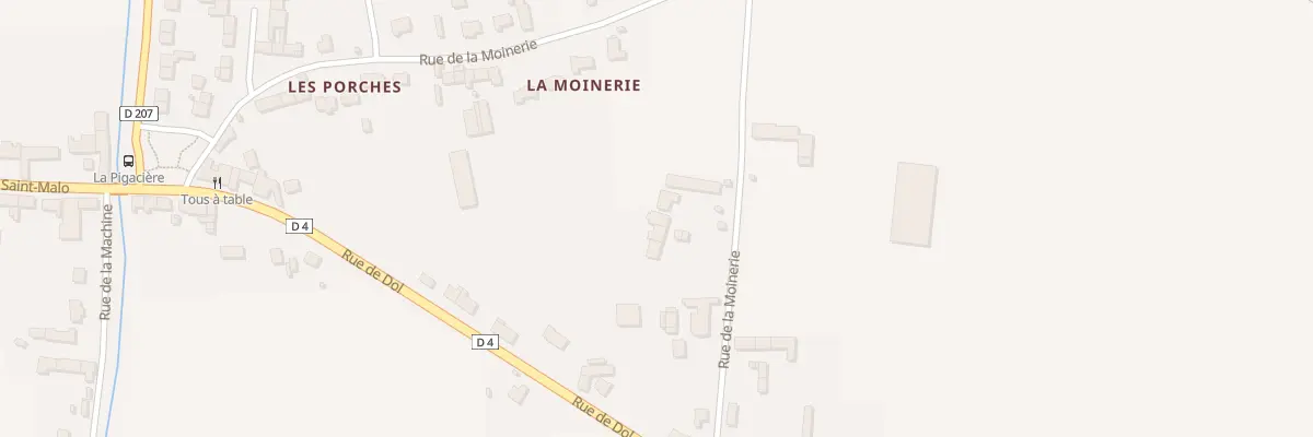 Plan du 42 Rue de la Moinerie à La Fresnais