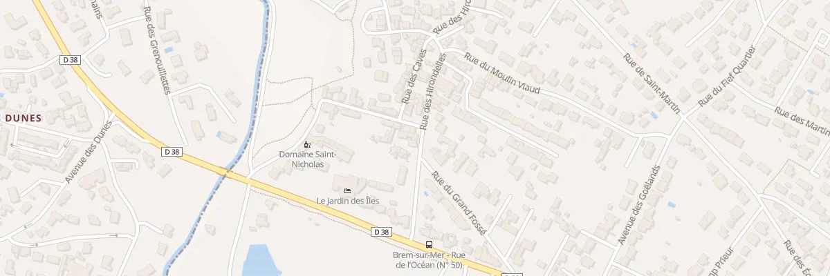 Plan du 13T Rue des hirondelles à Brem-sur-Mer