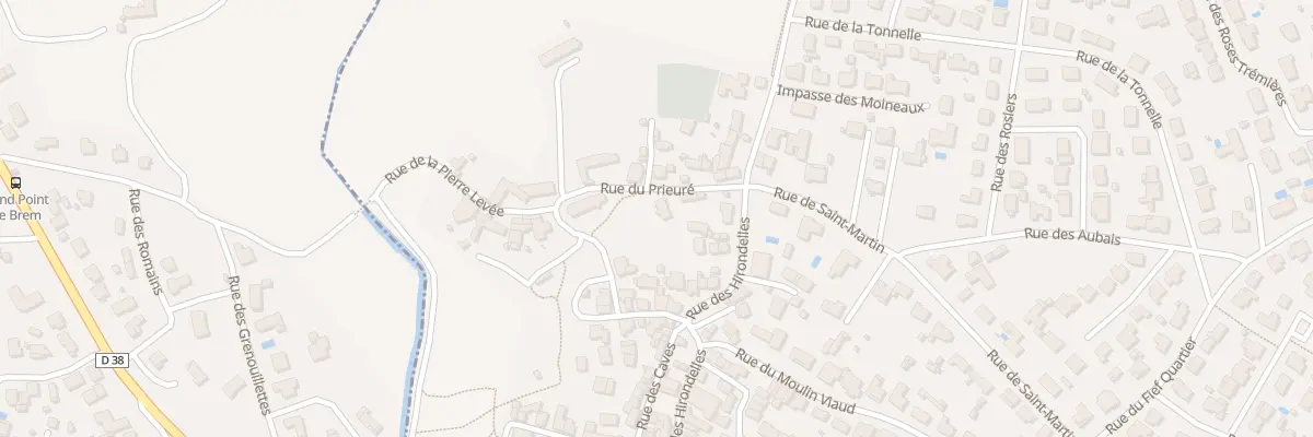 Plan du 3B Rue du prieuré à Brem-sur-Mer