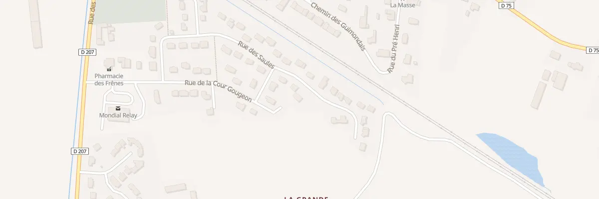 Plan du 22 Rue des Saules à La Fresnais