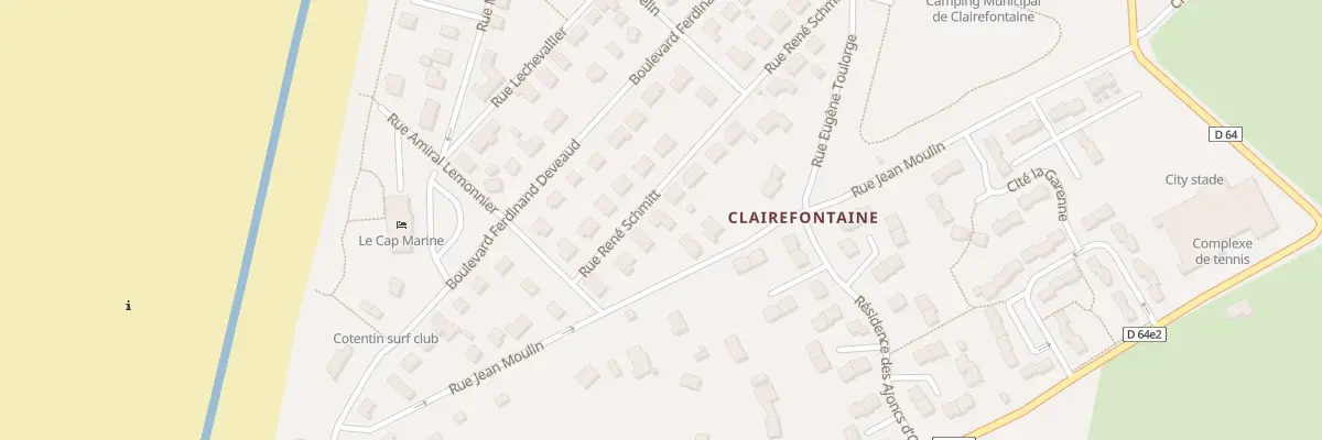 Plan du 6 Rue René Schmitt à Siouville-Hague