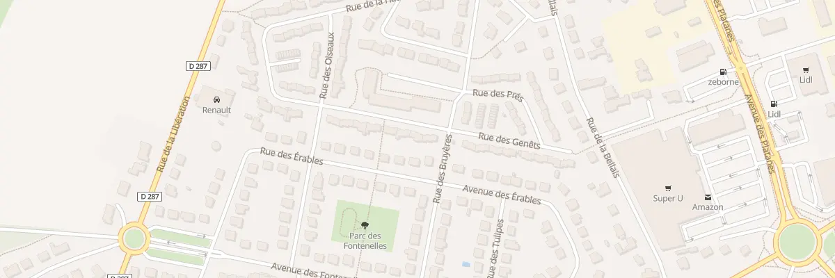 Plan du 46 Rue des Genêts à Mordelles