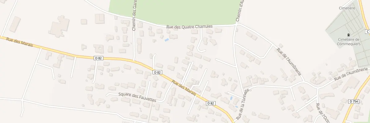Plan du 622 Rue des marais à Commequiers
