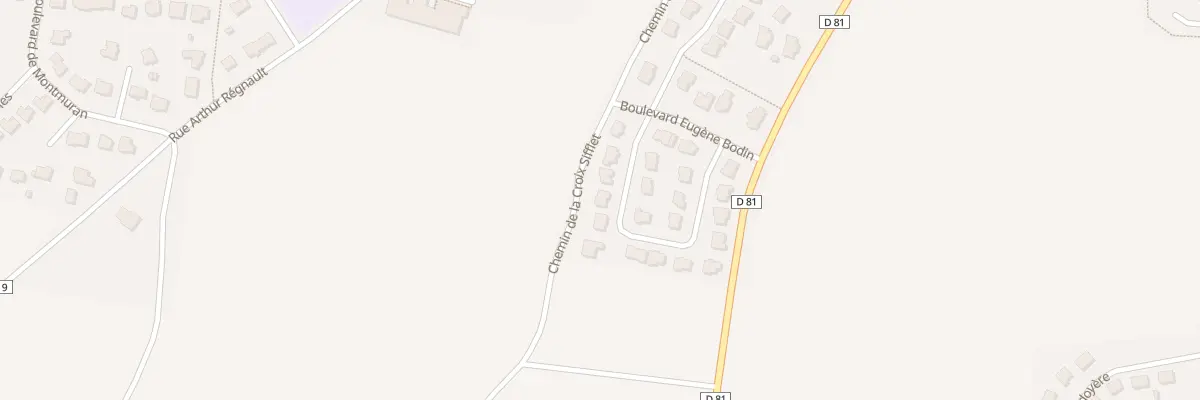 Plan du 9000 Rue Saint Pair à Tinténiac