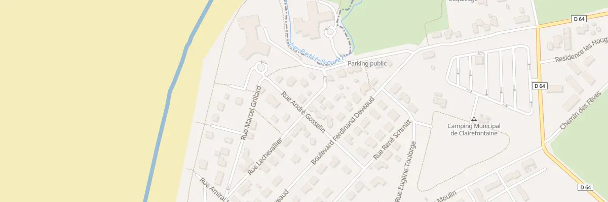 Plan du 8 Rue André Gosselin à Siouville-Hague