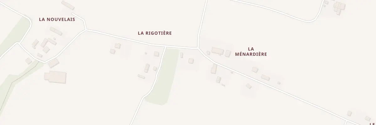 Plan du 5239 La Menardière à Langan