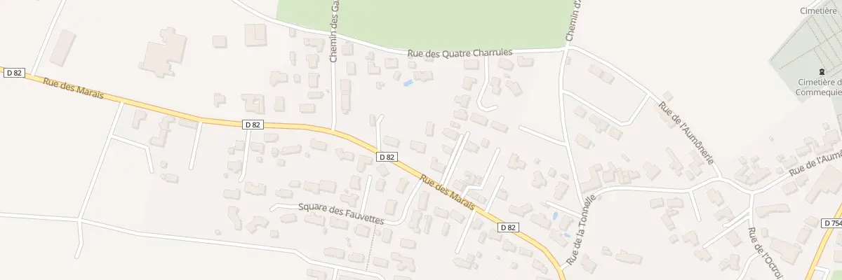 Plan du 648 Rue des marais à Commequiers