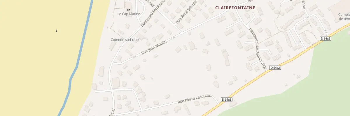 Plan du 9F Rue Jean Moulin à Siouville-Hague