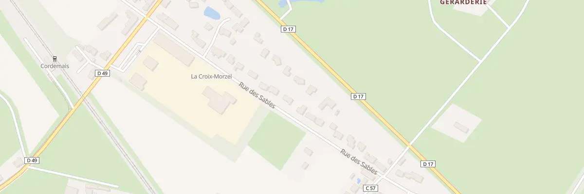 Plan du 69 Rue des Sables à Cordemais