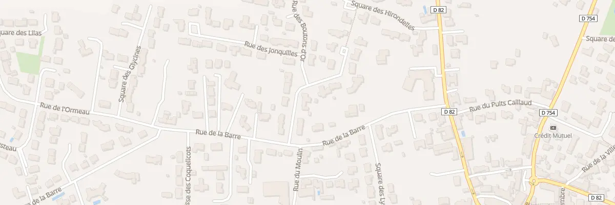 Plan du 60 Rue des boutons d’or à Commequiers