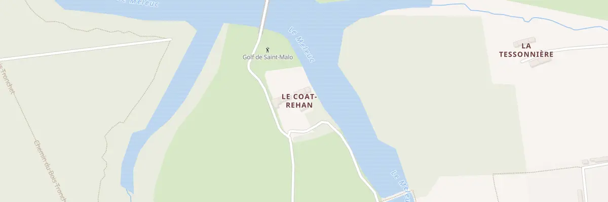 Plan du 5075 Le Coin Trehan au Tronchet
