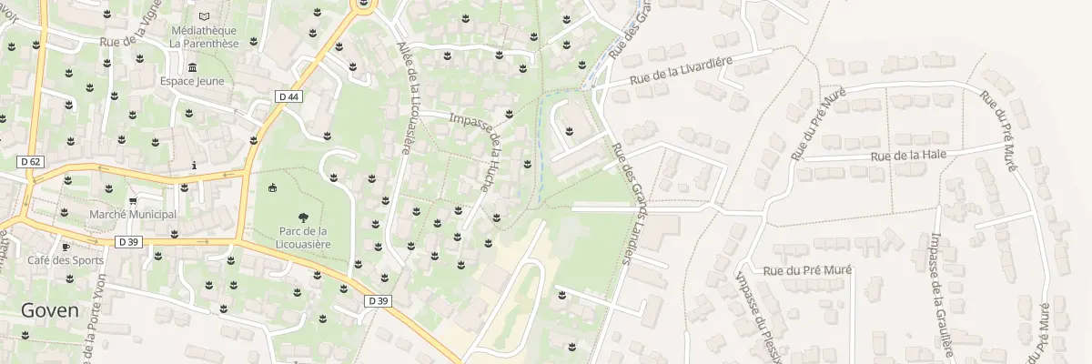 Plan du 18 Rue des Grands Landiers à Goven