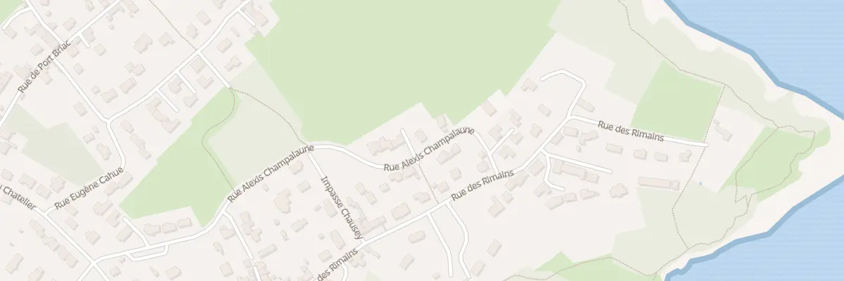 Plan du 6 Rue du Rocher Pican à Cancale
