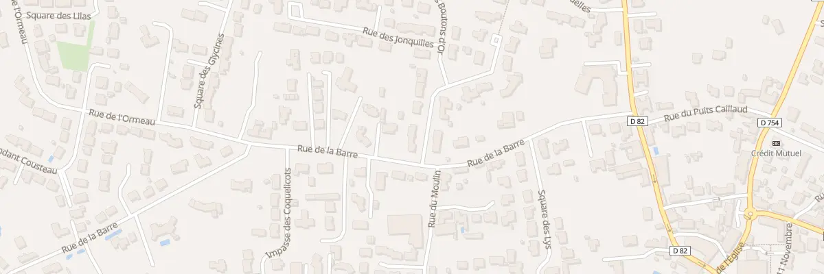 Plan du 35 Rue des boutons d’or à Commequiers