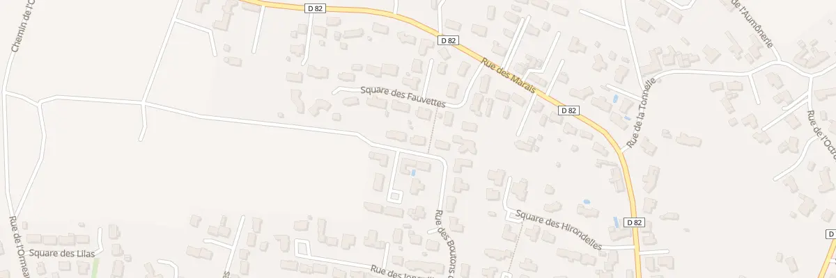 Plan du 326 Rue des boutons d’or à Commequiers