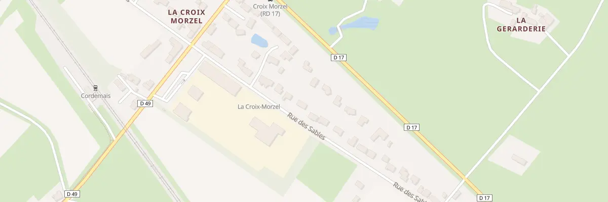 Plan du 47 Rue des Sables à Cordemais