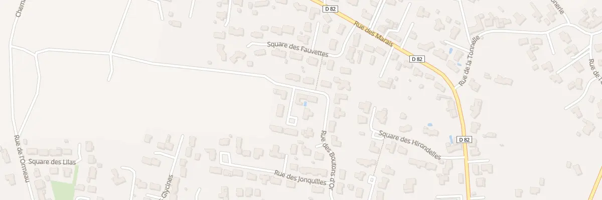 Plan du 329 Rue des boutons d’or à Commequiers