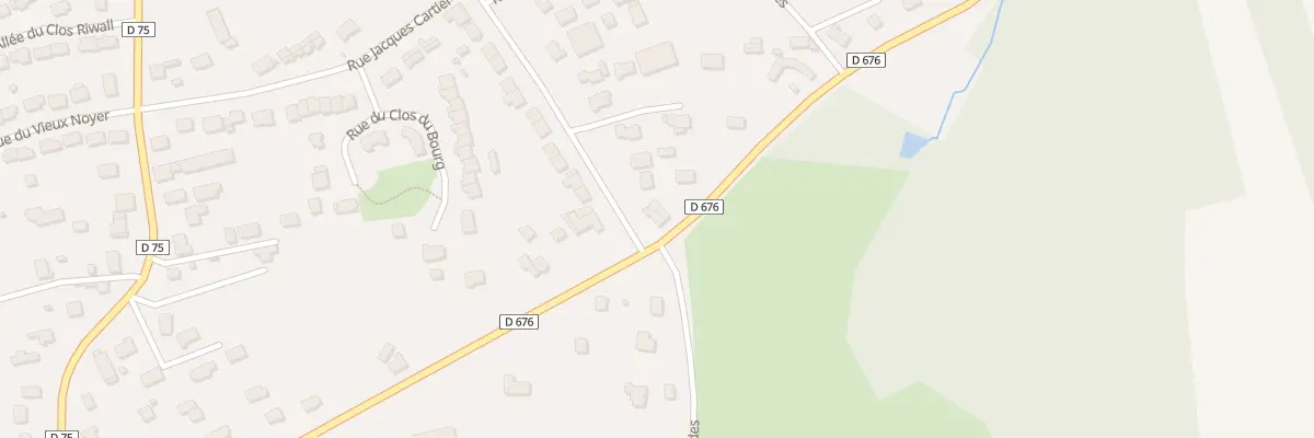 Plan du 25 Rue de Beaufort à Plerguer