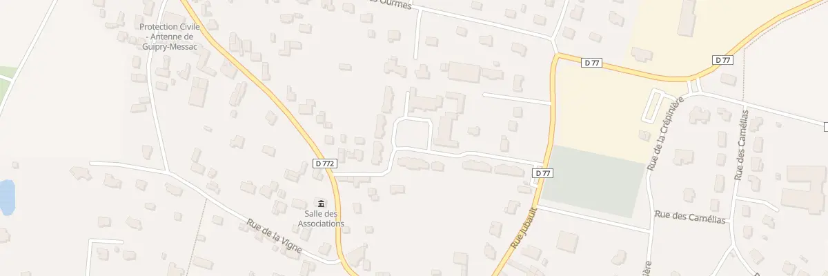Plan du 4 Rue Saint Exupéry à Guipry-Messac