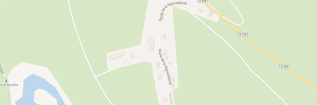 Plan du 9 Rte de la Rignoletterie Vauvil à La Hague