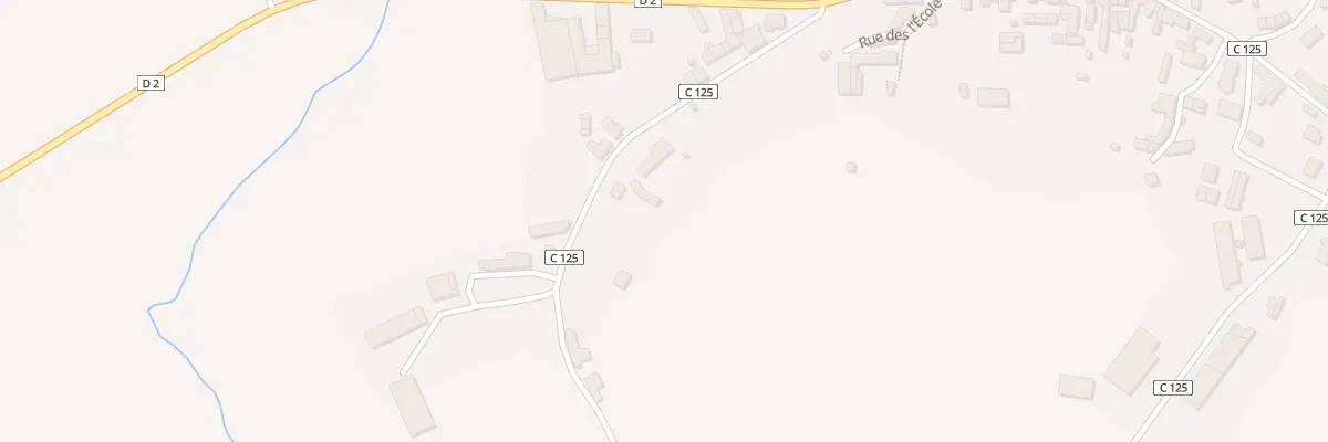 Plan du 7 Rue de la Landette Le Coudray à Plessé