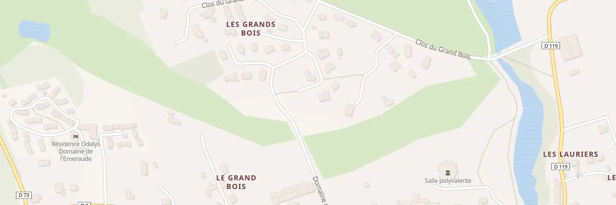 Plan du 49 Clos du Grand Bois au Tronchet