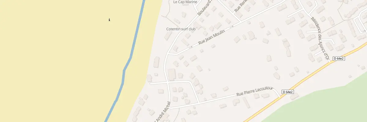 Plan du 3 Rue Jean Moulin à Siouville-Hague