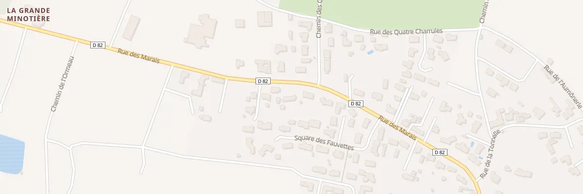 Plan du 793 Rue des marais à Commequiers