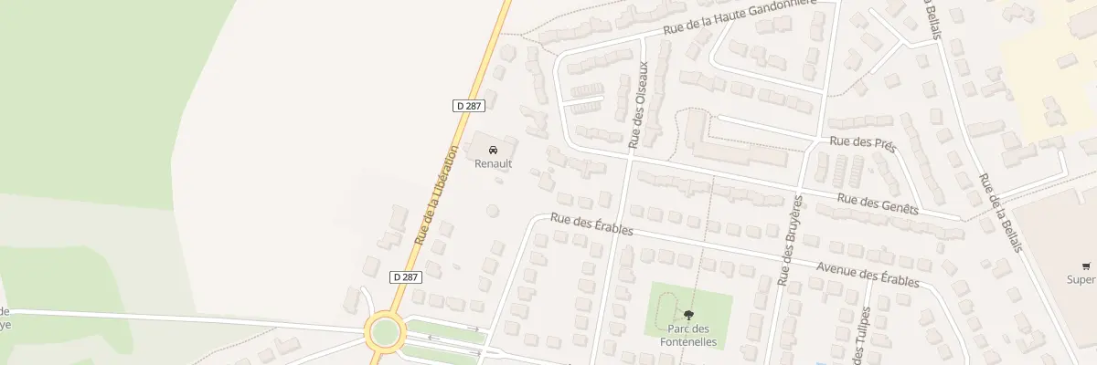 Plan du 54 Av des Erables à Mordelles