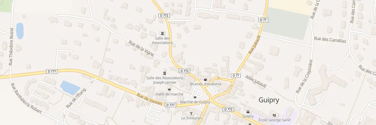 Plan du 6 Rue de la Libération à Guipry-Messac