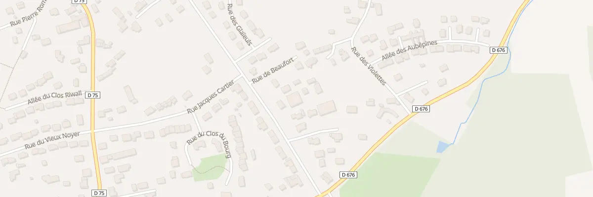 Plan du 19C Rue de Beaufort à Plerguer