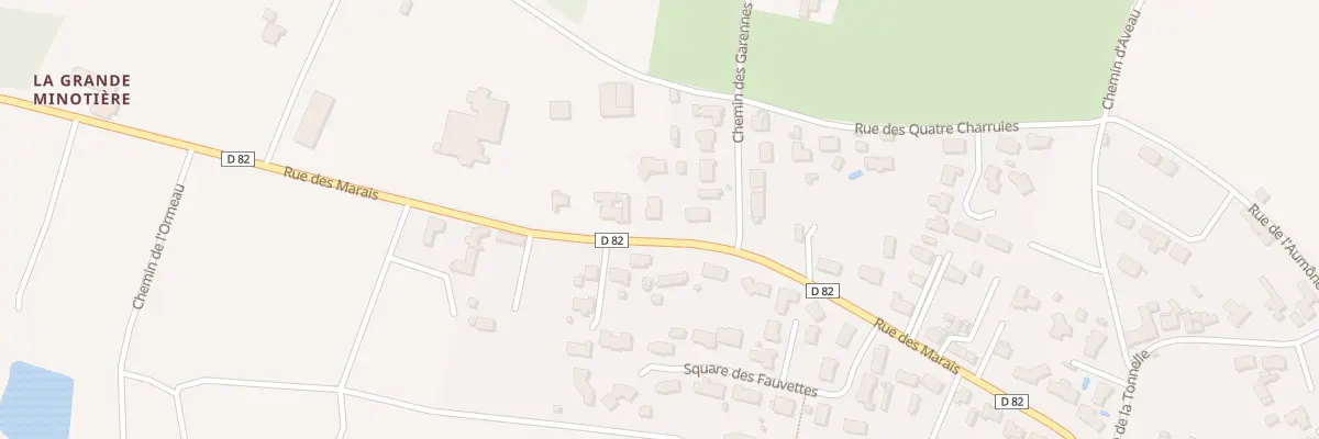 Plan du 824 Rue des marais à Commequiers