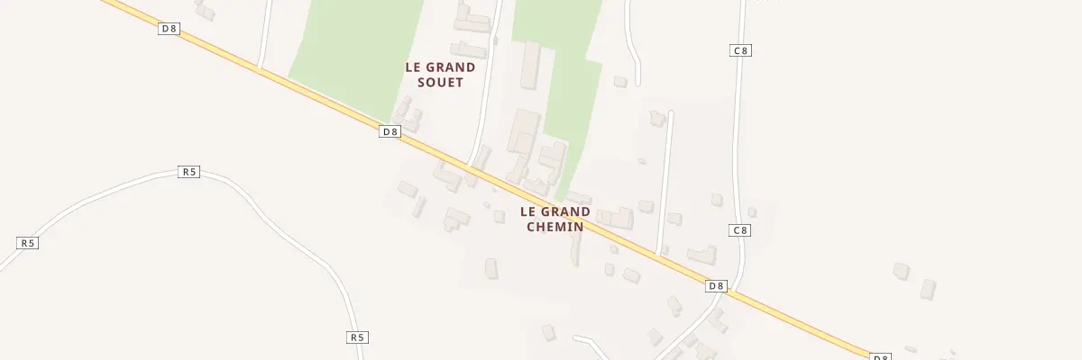 Plan du 5017 Le Grand Chemin à Roz-Landrieux