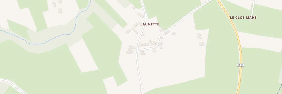Plan du 5192 Launette à Plerguer
