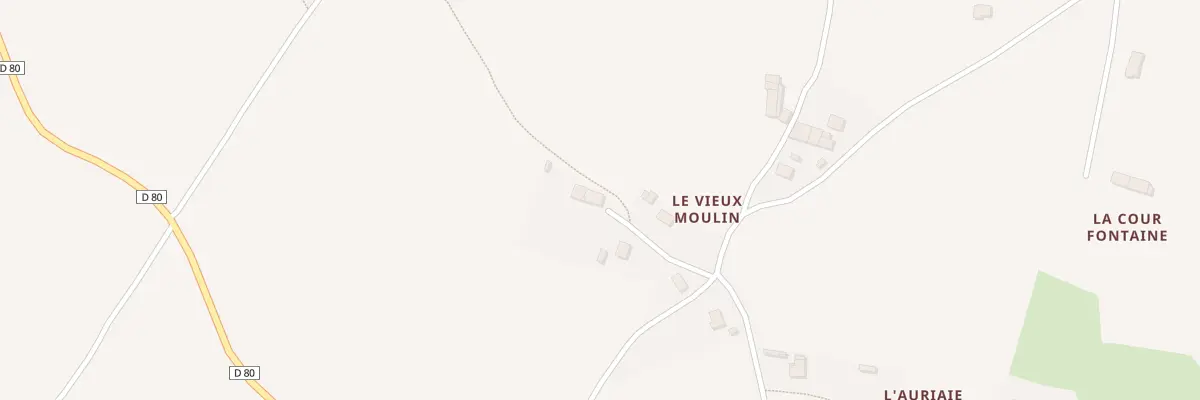 Plan du 7 Le Vieux Moulin à Langan