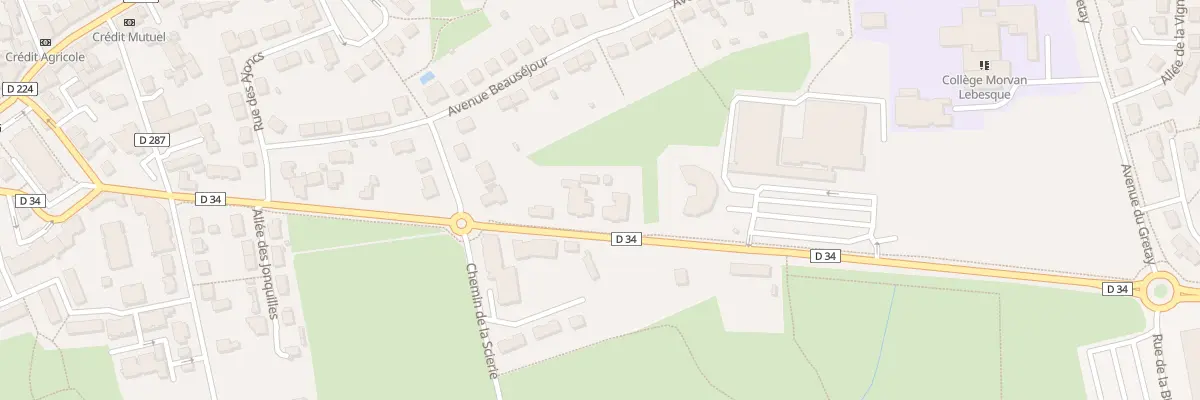 Plan du 16 Rue du Docteur Dordain à Mordelles