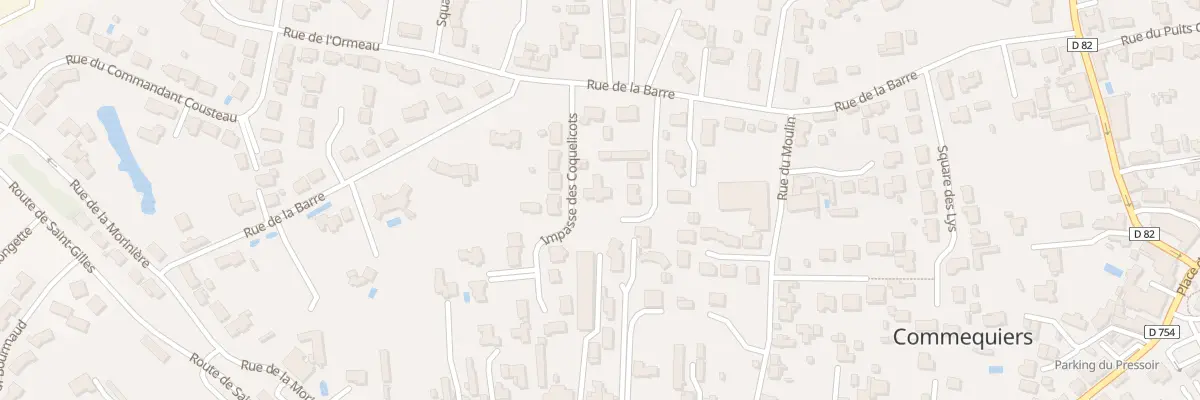 Plan du 365 Rue de la barre à Commequiers